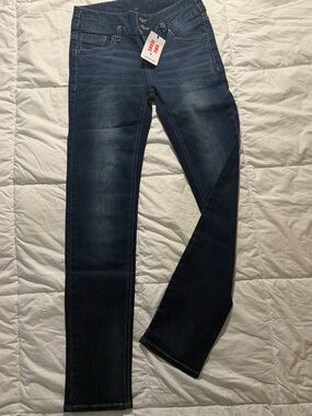 VMC Women’s Dark Blue Slim Fit Jeans 4